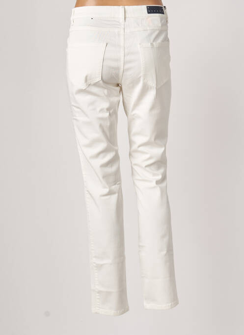 Pantalon slim blanc SISLEY pour femme