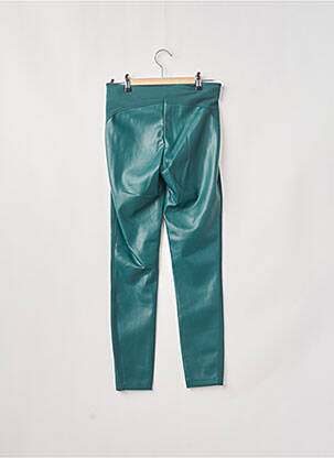 Pantalon slim stretch vert BENETTON femme