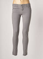 Pantalon slim gris BENETTON pour femme seconde vue