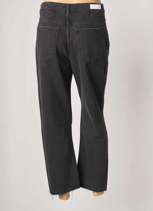 Jeans coupe droite noir BENETTON pour femme