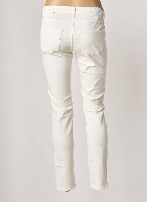 Pantalon slim blanc SISLEY pour femme