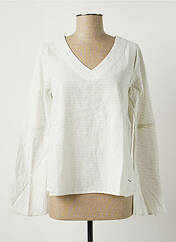 Blouse blanc LTB pour femme seconde vue