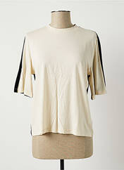 T-shirt beige SISLEY pour femme seconde vue