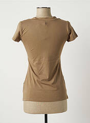 T-shirt marron BENETTON pour femme seconde vue