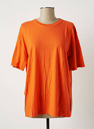 T-shirt orange BENETTON pour femme