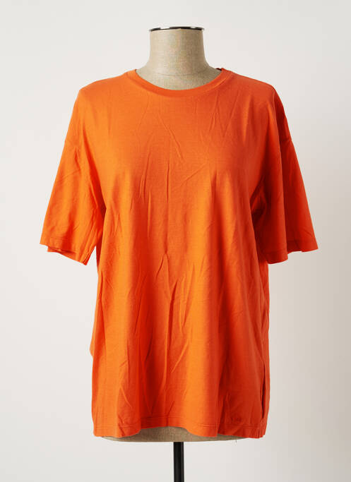 T-shirt orange BENETTON pour femme