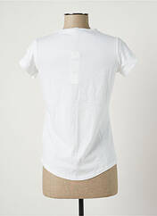 T-shirt blanc SISLEY pour femme seconde vue