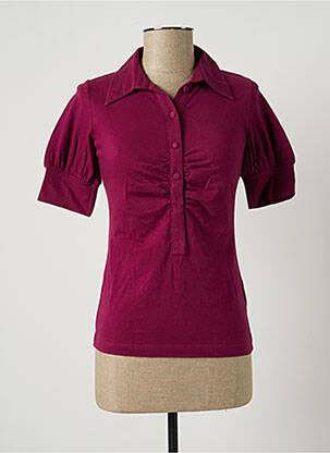 T-shirt violet BENETTON pour femme