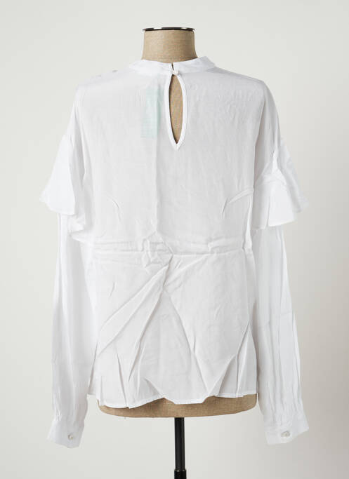 Blouse blanc BENETTON pour femme