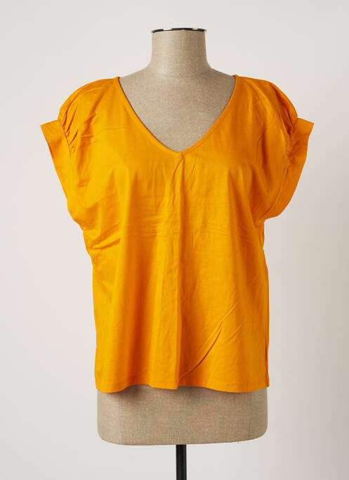 T-shirt jaune BENETTON pour femme
