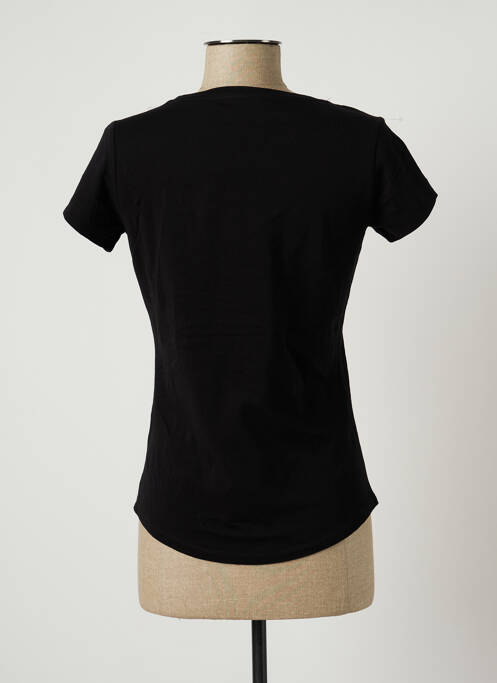 T-shirt noir SISLEY pour femme