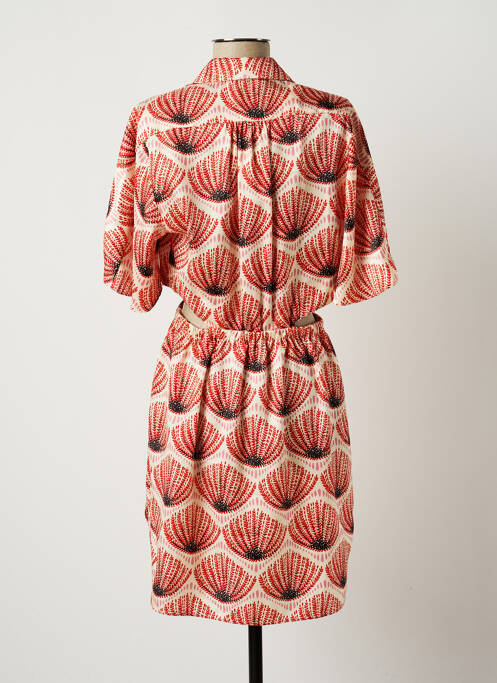 Robe mi-longue beige SISLEY pour femme