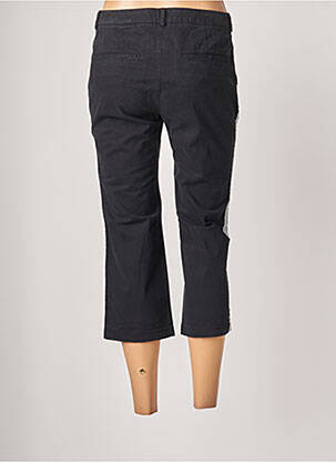 Pantacourt stretch taille normale bleu BENETTON femme