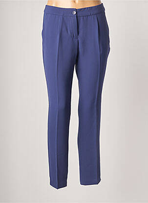 Pantalon chino bleu BENETTON pour femme