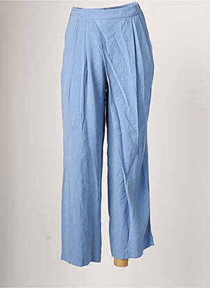 Pantalon large bleu BENETTON pour femme