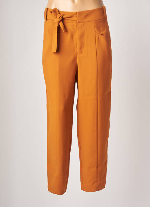 Pantalon chino orange BENETTON pour femme