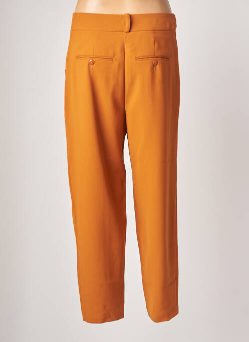 Pantalon chino orange BENETTON pour femme