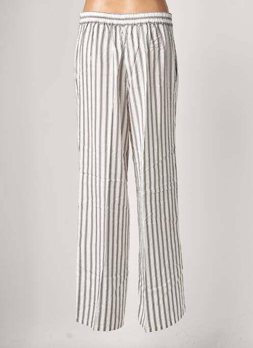 Pantalon large blanc BENETTON pour femme