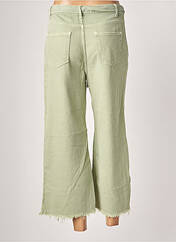 Pantalon 7/8 vert BENETTON pour femme seconde vue
