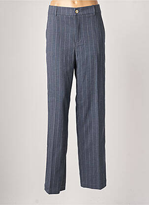 Pantalon droit bleu BENETTON pour femme