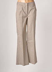 Pantalon large beige BENETTON pour femme seconde vue