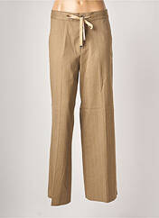 Pantalon large marron BENETTON pour femme seconde vue