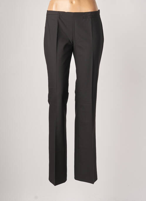 Pantalon droit noir BENETTON pour femme