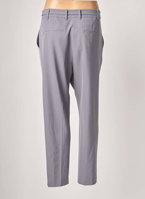 Pantalon slim gris BENETTON pour femme