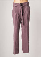 Pantalon chino violet BENETTON pour femme seconde vue
