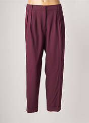 Pantalon chino violet BENETTON pour femme seconde vue