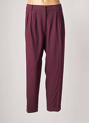 Pantalon chino violet BENETTON pour femme