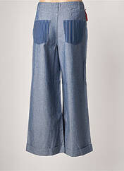 Pantalon large bleu BENETTON pour femme seconde vue