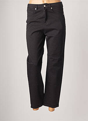 Pantalon 7/8 stretch taille normale noir BENETTON femme