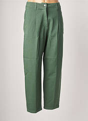 Jeans coupe large vert BENETTON pour femme seconde vue