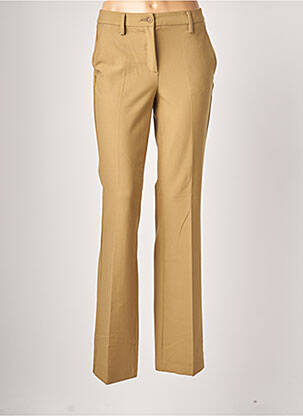 Pantalon chino beige BENETTON pour femme