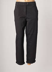 Pantalon chino noir BENETTON pour femme seconde vue