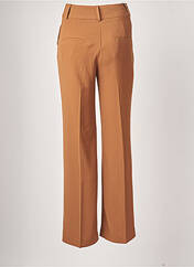 Pantalon large marron SISLEY pour femme seconde vue