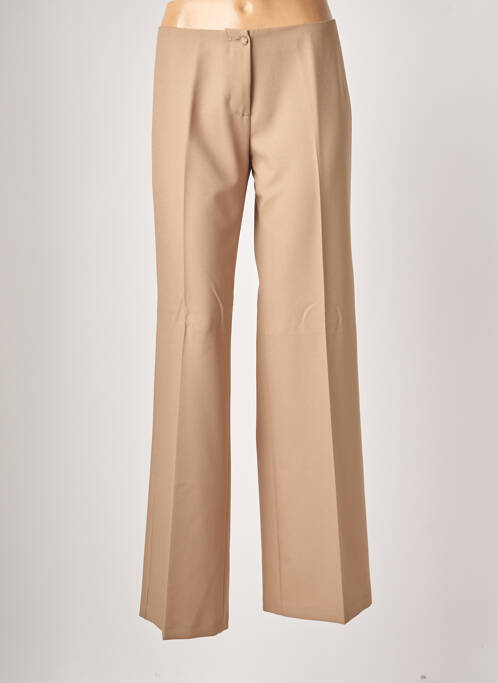 Pantalon large beige BENETTON pour femme