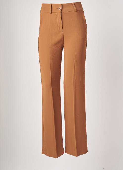 Pantalon large marron SISLEY pour femme