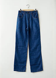 Jeans coupe large sélection denim taille haute bleu SISLEY femme