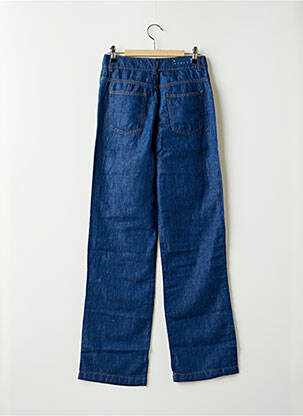 Jeans coupe large sélection denim taille haute bleu SISLEY femme