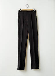 Pantalon slim taille haute noir SISLEY femme