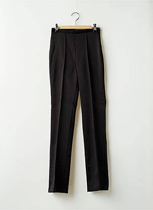 Pantalon slim taille haute noir SISLEY femme