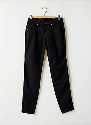 Pantalon slim stretch taille normale noir SISLEY femme