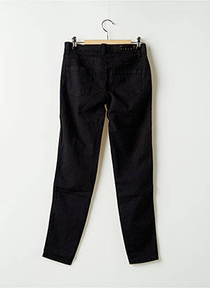 Pantalon slim stretch taille normale noir SISLEY femme