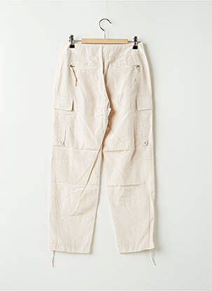 Pantalon 7/8 fermeture zippée sous rabat avec crochet taille basse gris SISLEY femme