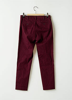 Pantalon chino taille normale taille normale violet SISLEY femme