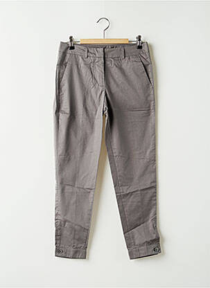 Pantalon 7/8 gris BENETTON pour femme