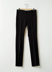 Pantalon chino noir BENETTON pour femme seconde vue