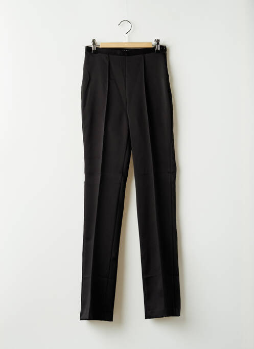 Pantalon slim taille haute noir SISLEY femme